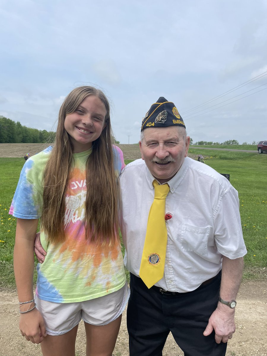 GrindersWinDT's tweet photo. Personal Note: Sending blessings and gratitude to all those Veterans on Memorial Day - especially Grandpa Hank who we honored &amp; celebrated today. Both Hank &amp; Ella Ray have aged well: https://t.co/oz5tZVtNxZ