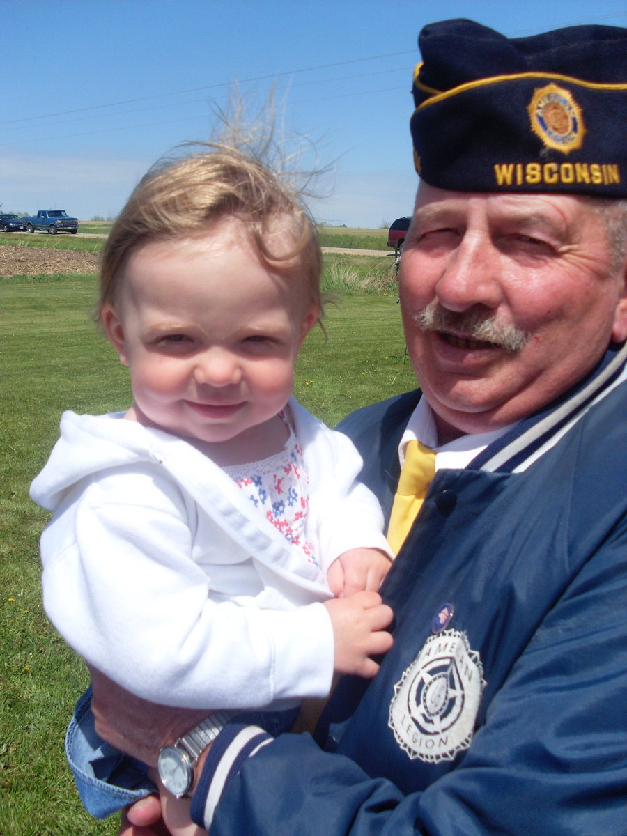 GrindersWinDT's tweet photo. Personal Note: Sending blessings and gratitude to all those Veterans on Memorial Day - especially Grandpa Hank who we honored &amp; celebrated today. Both Hank &amp; Ella Ray have aged well: https://t.co/oz5tZVtNxZ