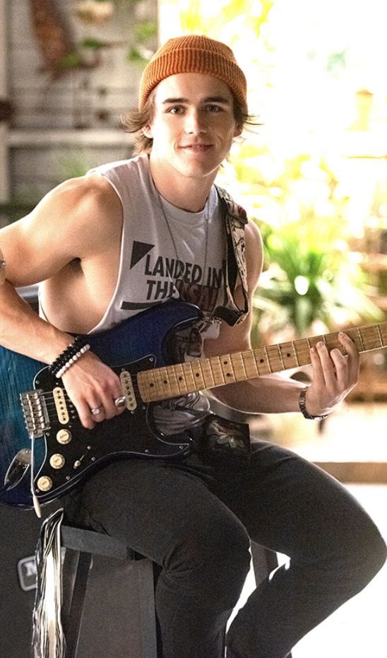 archivecharlieg's tweet photo. Charlie and the blue guitar 🎸 https://t.co/fQPzOUaVYD