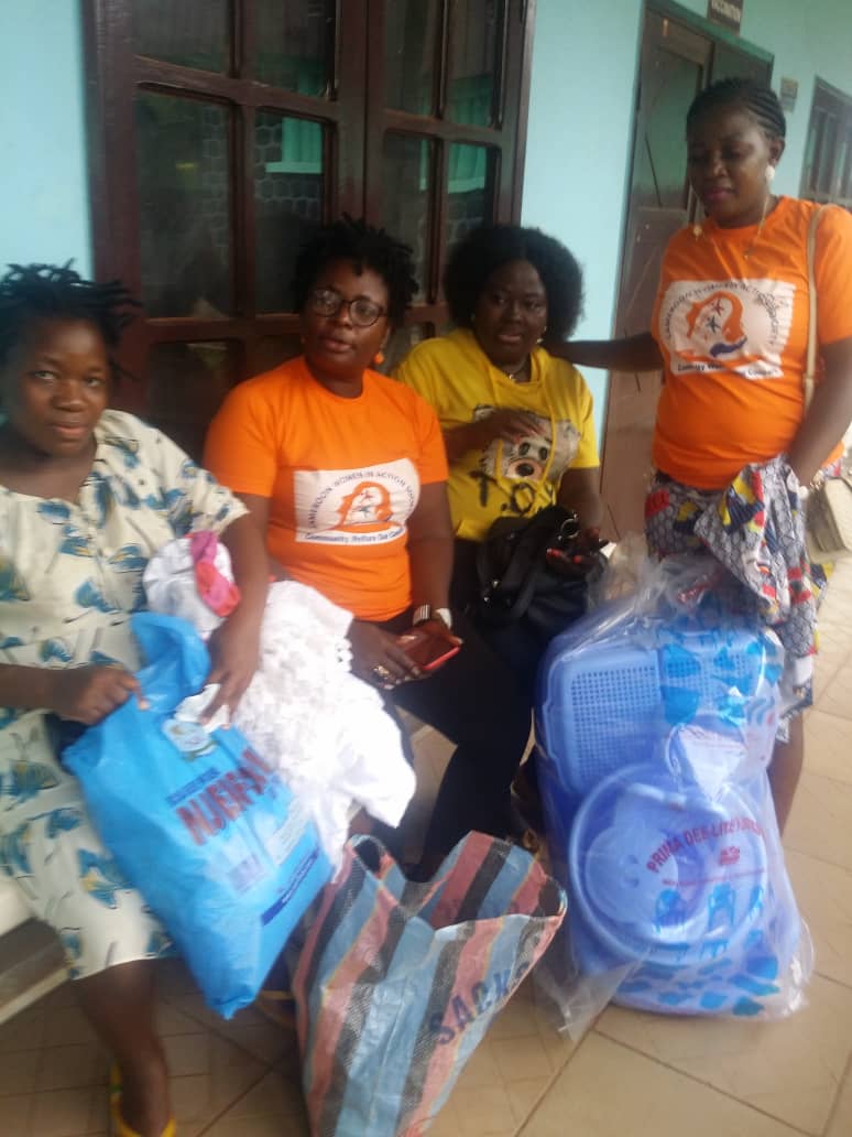 CameroonCawas's tweet photo. Children are gifts from God. Every little baby coming into this world needs to have and experience a feeling of love. CAWAS commemorates the world menstrual hygiene week by reaching out to Mirabel to welcome her new born like any other baby. 
#cawas4women 
#babiesarebeautiful https://t.co/dPCKQXdz6j
