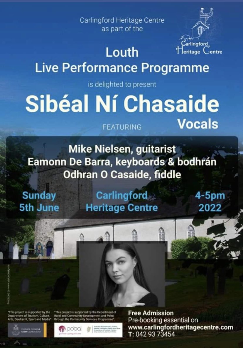 Come to my concert on Sunday June 5th in Carlingford Heritage Centre 💜💜 Book a free ticket via this link: 

carlingfordheritagecentre.com/events/louth-l…