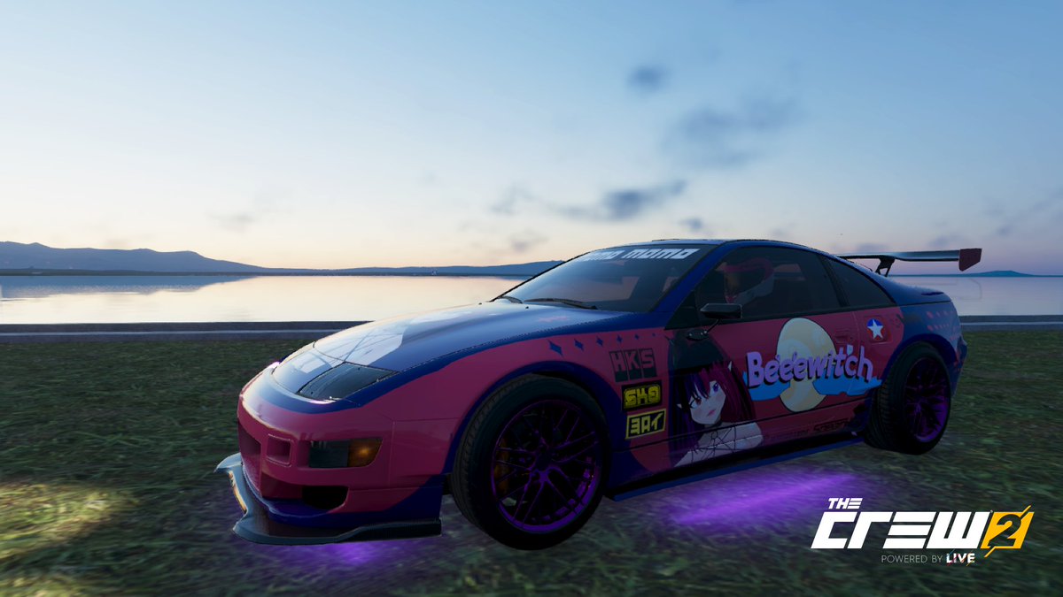 Schurzen_Artac's tweet photo. I can't draw or paint (at least not well) but there is one way I can fanart, et voila #beeewitchcrafts #Itasha #TheCrew2StandardEdition https://t.co/Zo79Kh2Pwt