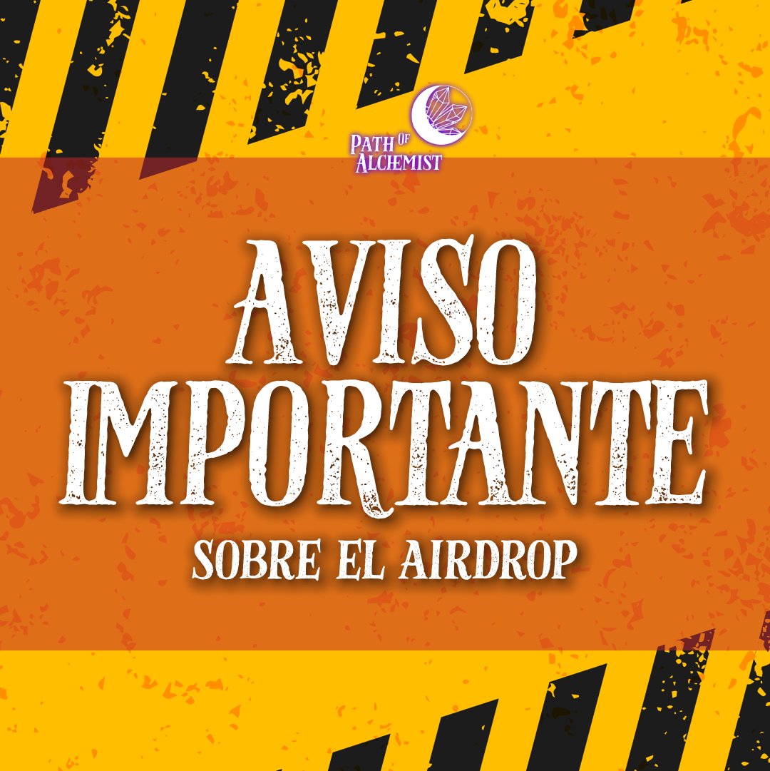 PathAlchemist's tweet image. Queridos alquimistas,  ayer se inicio el proceso para entregar el airdrop, usando una plataforma para automatizarlo.
Tras hacer todo en el último paso que lo activaba fallo(tras hablar con soporte vieron que era error plataforma).
Se hara de manera manual 
forms.gle/Nk9tbDvm1gGcvN…