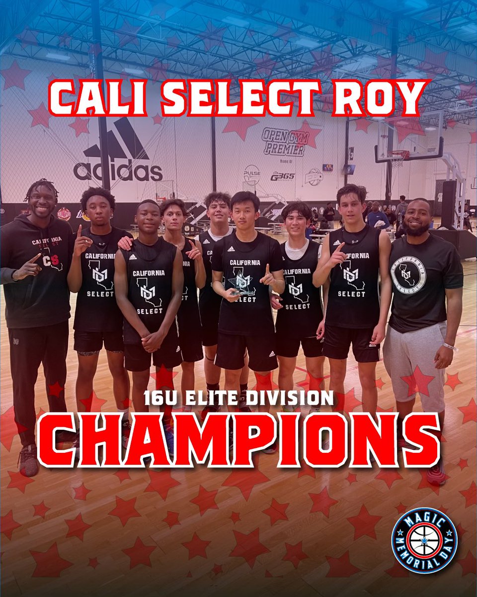 Congratulations to our 16u Elite division champions, California Select Roy! #MMD2022