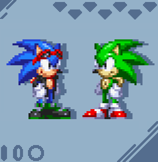 Sonic Mod Gen Sprites