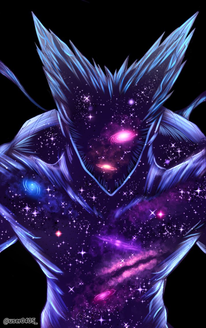 cosmic garou from one punch man, cosmic garou
