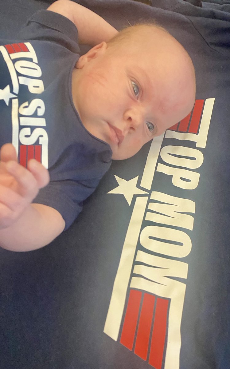 vtrhoads's tweet photo. #TopGun #TopGunMaverick One of my twins feels the need for speed (the other the need for sleep) https://t.co/uAcC76cGUa