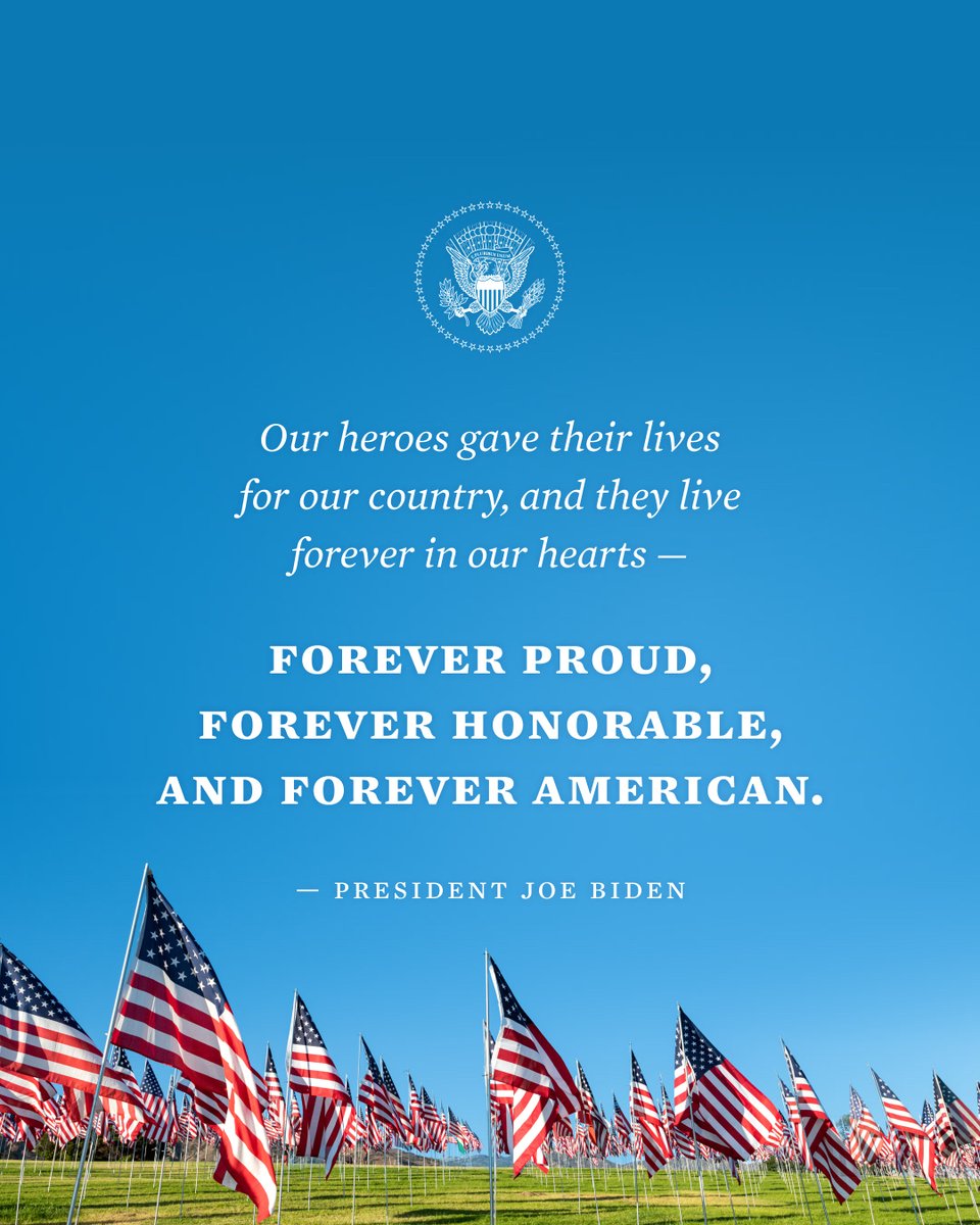 On Memorial Day, we vow to honor their memories of our fallen heroes and to support the families, caregivers, and survivors they left behind.