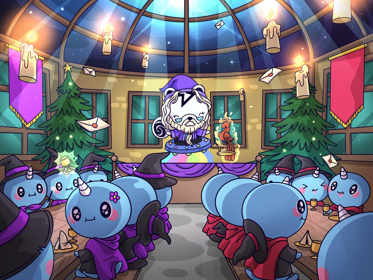 The Space Squirrels team presents our 6th #CNFTCommunity competition we call:

✨Yumwarts School of Witchcraft and Wizardry✨

Rules:
🪄Join discord.gg/qw5zbd35K7
🪄Like/Retweet
🪄Comment which Yumwarts House your Naru belongs to
🪄Tag 3 friends

🏆Prize: 50 ADA
⏳72 Hours