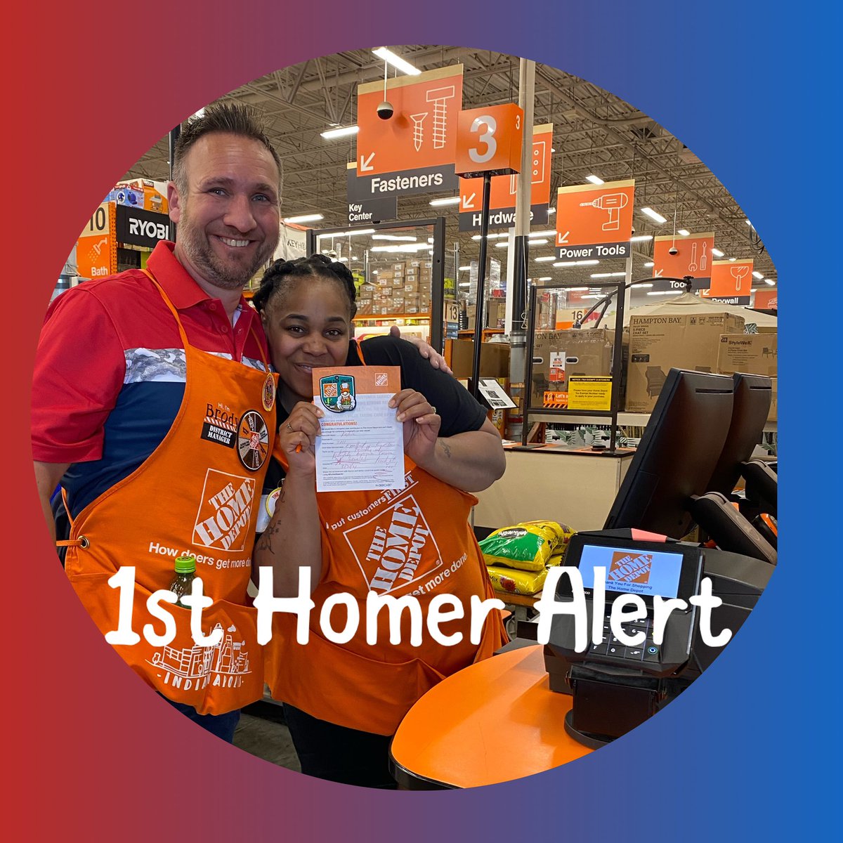 Deborah Reeves (@deb0227reeves) on Twitter photo RaKeisha, new cashier receiving her first Homer Award for Excellent Customer Service from <a href="/BPlantenberg/">Brody Plantenberg</a>. RaKeisha is always smiling, greeting customers and offering credit!!! Great addition to the <a href="/ThdPostRd/">POSTRoadHd</a> store. <a href="/ThdPostRd/">POSTRoadHd</a> <a href="/DedeeGraham/">Dedee Graham</a> <a href="/MET2014EC/">Michelle Young, @MASM 2011</a> RaKeisha, new cashier receiving her first Homer Award for Excellent Customer Service from <a href="/BPlantenberg/">Brody Plantenberg</a>. RaKeisha is always smiling, greeting customers and offering credit!!! Great addition to the <a href="/ThdPostRd/">POSTRoadHd</a> store. <a href="/ThdPostRd/">POSTRoadHd</a> <a href="/DedeeGraham/">Dedee Graham</a> <a href="/MET2014EC/">Michelle Young, @MASM 2011</a>