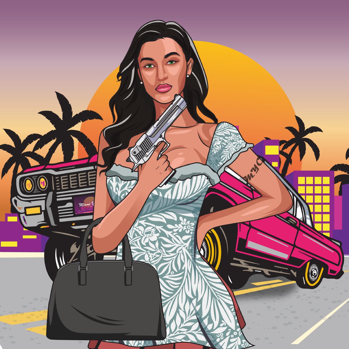 RodSoCold's tweet photo. She’s armed &amp; dangerous 💥🤫 

@MYC_NFT Socials ⬇️
🤖 Discord: https://t.co/kjBZt4u8QU
💻 Website: https://t.co/92ohnMFpyT

#NFTCommunity #NFTGiveaway #NFTshills #NFTs #NFTProject https://t.co/J7zFQjJKsd