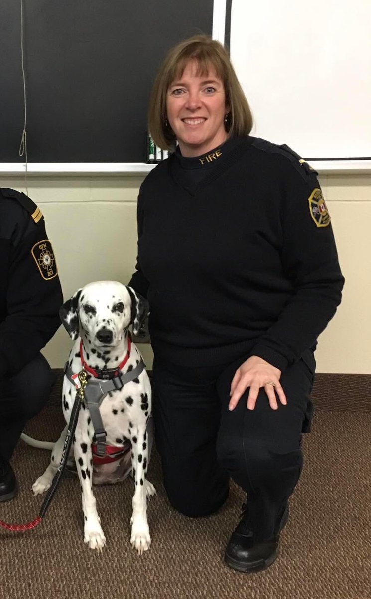 durhamfiredog's tweet image. Congratulations &amp;amp; Happy Retirement! 
Wishing Samantha Hoffmann @shoffmannpflso a very happy retirement! Thank you for your years of leadership &amp;amp; dedication in the fire service. You have inspired so many of our colleagues! Good luck in the future! 
#FLSE #BarrieFire