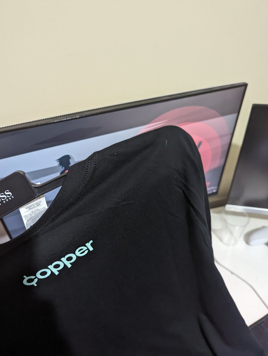 PixeITV's tweet photo. @CopperBanking About to wear this to work.
I'ma be a walking referral code ๐
#CopperBanking https://t.co/pa42ObnpdZ