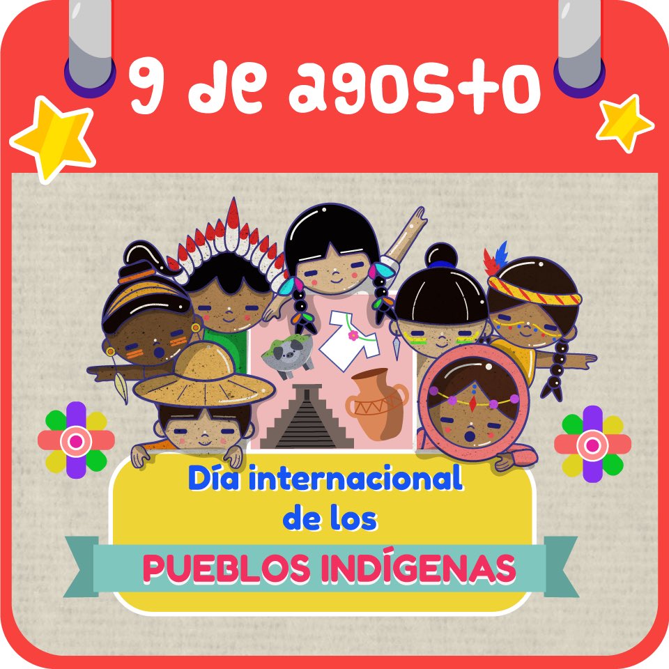 Pinkmparo6's tweet photo. Sabias que el 9 de agosto es un día muy especial para las comunidades indígenas #paismexa #equipopink #trabajoescolar #derechosdelospueblosycomunidadesindigenas https://t.co/E2yYjuTIKJ