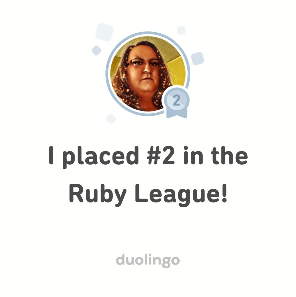 tucktastic50's tweet photo. Learn with me on Duolingo! I’m moving up the leaderboard on Duolingo! It’s free, fun, and effective for learning languages. Join me? https://t.co/TeK9qZ7P3k https://t.co/VYa2gHvfDB