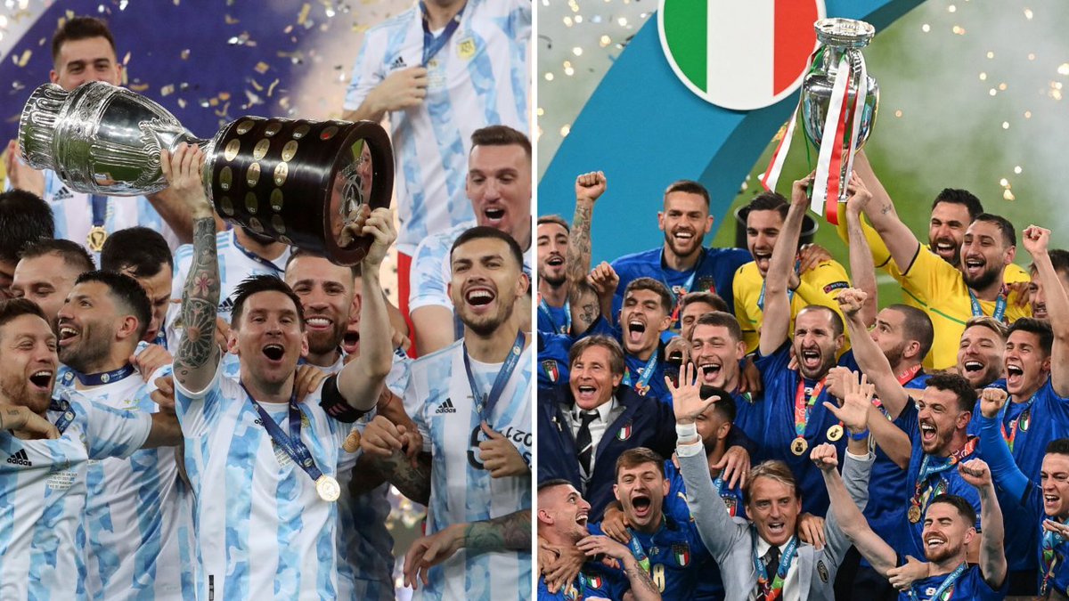 _daianamorales's tweet photo. 🧵 ABRO HILO sobre la 𝙁𝙞𝙣𝙖𝙡𝙞𝙨𝙨𝙞𝙢𝙖, partido entre la Selección Argentina 🇦🇷 y la Selección de Italia 🇮🇹

Actualidad, análisis de ambas selecciones y mucho más 🔝

𝘾𝙤𝙣 𝙪𝙣 𝙍𝙏 🔃 𝙤 𝙛𝙖𝙫 ❤️ 𝙢𝙚 𝙖𝙮𝙪𝙙𝙖𝙣 𝙢����𝙘𝙝í𝙨𝙞𝙢𝙤! https://t.co/5GOpBETI2v