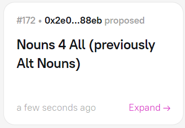 Here we go again! :) <a href="/nounsprophouse/">Prop House</a> <a href="/nounsdao/">Nouns.eth</a>