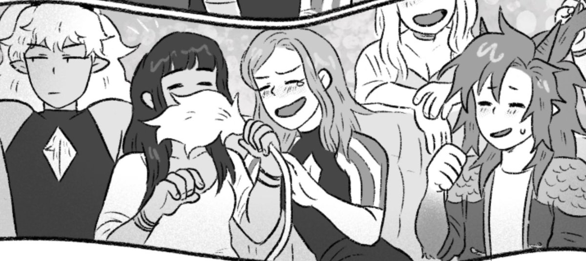 ✨Page 234 of Sparks is up!✨
PARTY MONTAGE 🥂

✨ https://t.co/R3vhHZJVsI
✨Tapas https://t.co/Fl74REuEGs
✨Support & read ahead https://t.co/Pkf9mTOqIX 