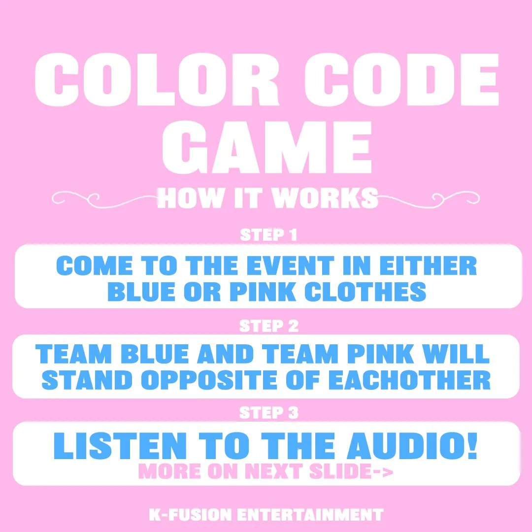 kfusion_ent's tweet photo. Not Sure how the Color Game works or where to find us? 
No worries we got u covered 😌

PS: You only need 1 Item in the color of your Team to participate! https://t.co/nkA8ivdziL