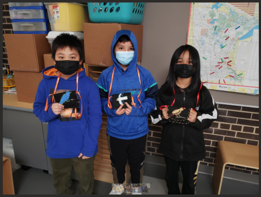 Julie Boada, an Anishinabe artist, storyteller, puppeteer and arts educator, recently worked with <a href="/SPPS_News/">Saint Paul Public Schools</a> <a href="/FrostLakeSpps/">Frost Lake Elementary</a> 4th grade students. The children learned about the different songbirds in #Minnesota then created a beaded pouch featuring their favorite #birds.