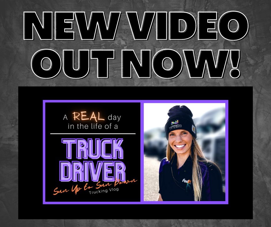 happinessBTM's tweet photo. Just another day in the life of a truck driver and all the problems that come with it. From the time I wake up, to the time I hit the hay, I take you along for the ride. 
Check it out here ➡️ https://t.co/gnFZkdsmGO

#truckervlog #youtubetrucker #trucking https://t.co/BfWSRNNsLA