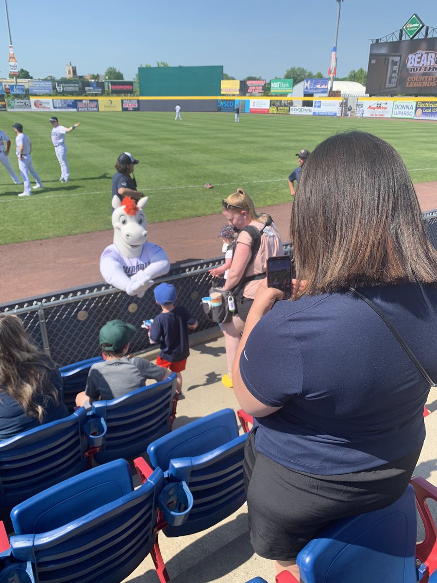 logowise's tweet image. Spending our Memorial Day at the ballpark! ⚾️

#ClientContent | @RumblePoniesBB