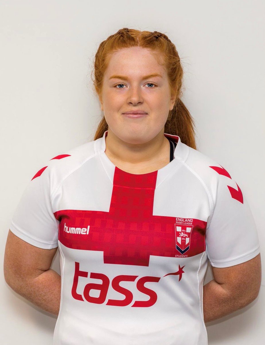 kathrine_casey's tweet photo. Hot off the press! @garforthPEdept After been called up for a training session this weekend, she’s only gone and secured herself a place in the @England_RL Students Squad.  Starting half back for Wednesday’s game v Armed Forces.

We are so proud of you @Caitlin62056263 💪🏼🤍❤️ https://t.co/85Jz0UTfXy