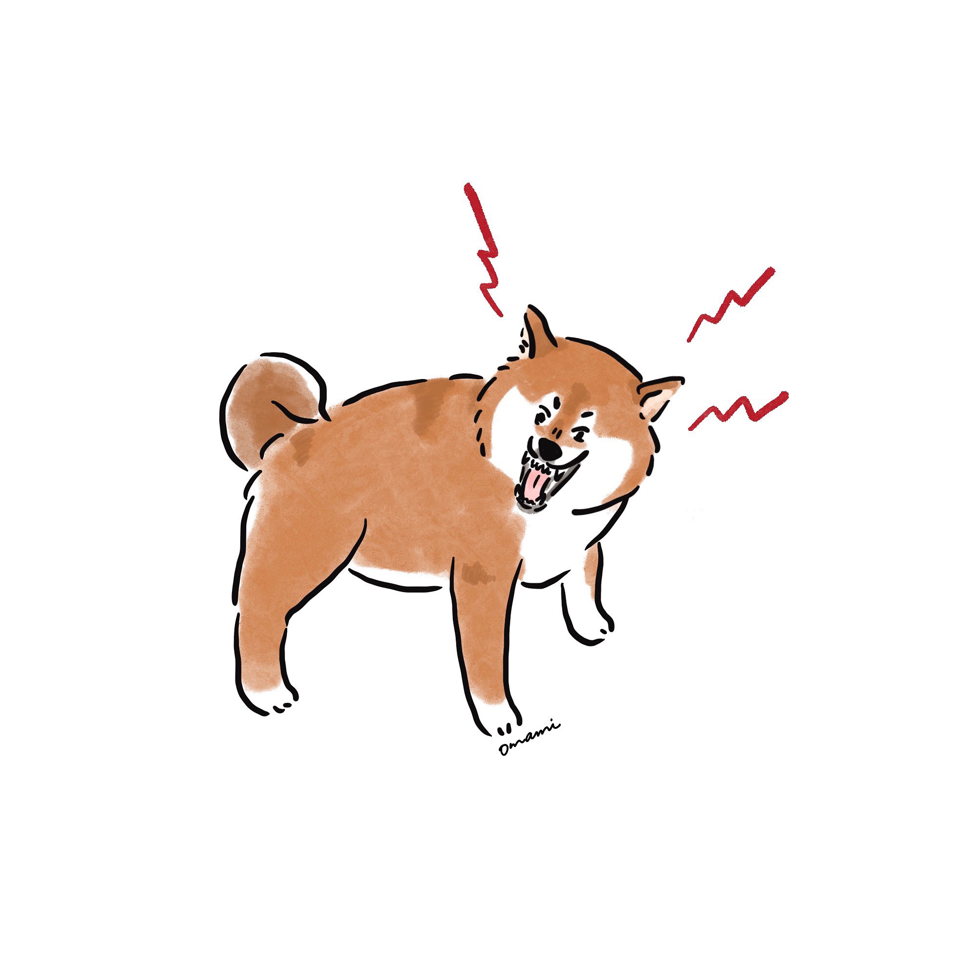 Omami 犬専門イラストレーター Omami 9 Twitter