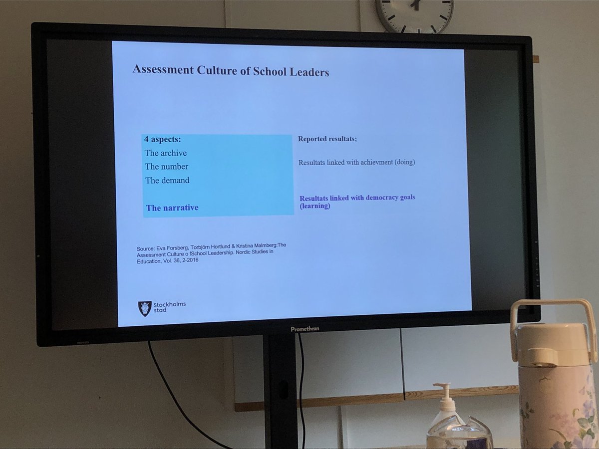 mxorto's tweet photo. Fascinated by “The narrative” at Kvickenstorspsskolan &amp; Skönstaholmsskolan. Principals told us that this is “everything you see and hear” and that they see themselves as learners as well. So,data with a soul”,aka street data @ShaneSafir @Fahlinas #Aprendrealescolaqueaprèn #MCAEA https://t.co/JXhB20hl20