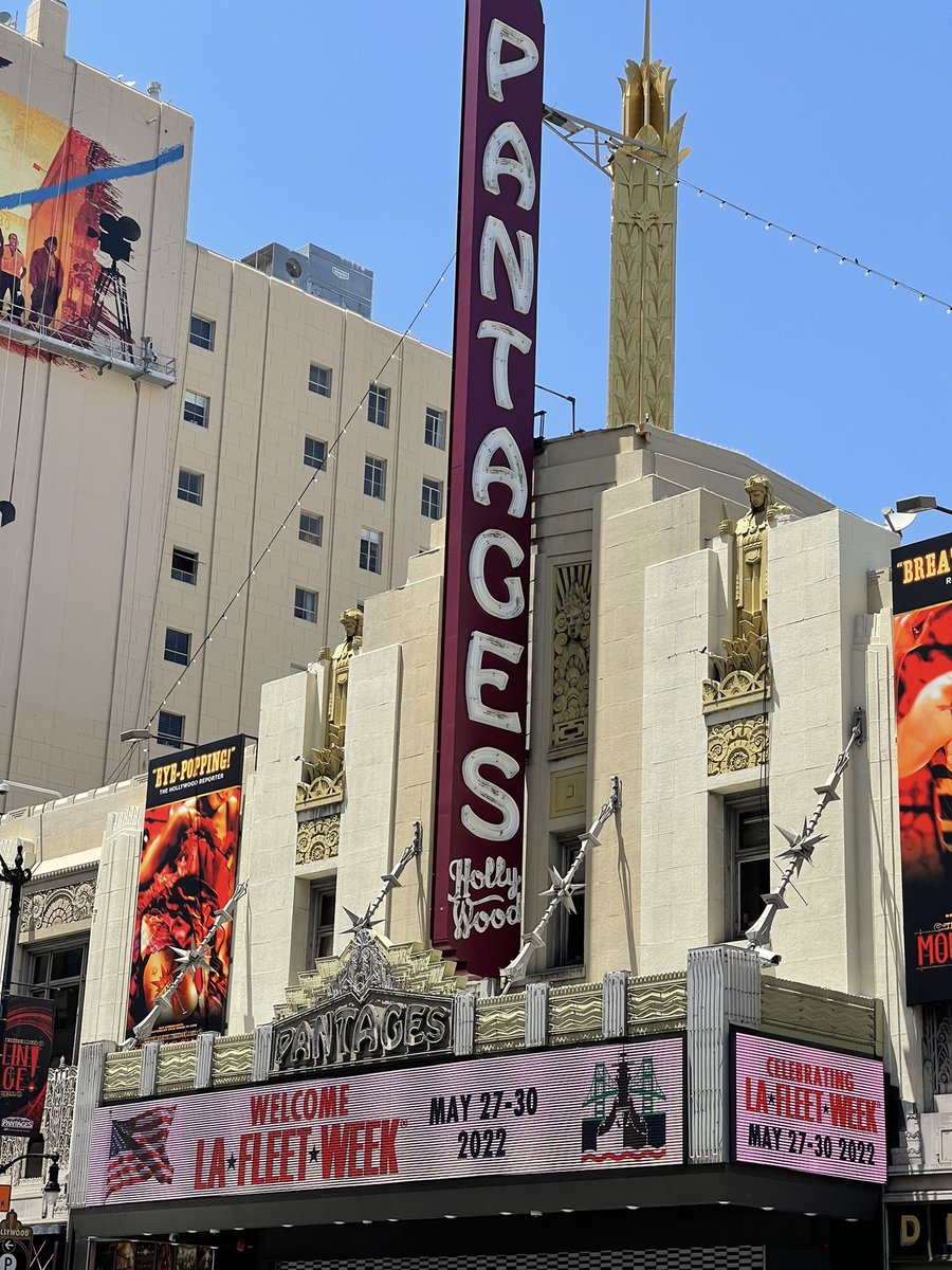 JosephLucas65's tweet photo. #FleetWeekLA @Pantages https://t.co/V19wYkjL8N