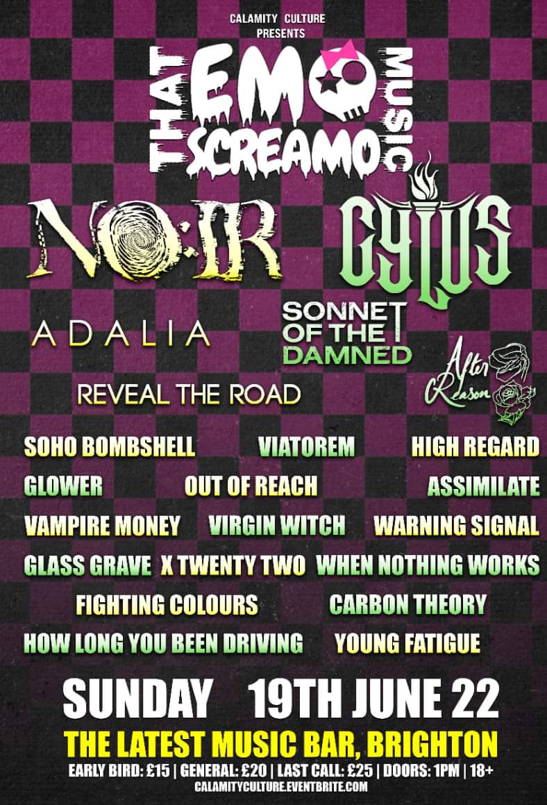 Another festival !? 😱

We are so excited to announce we have joined the line up for that emo screamo festival! 

We are SO EXCITED 😍😍 

See you down there! ;)

Get your tickets here:
emoscreamo.eventbrite.com