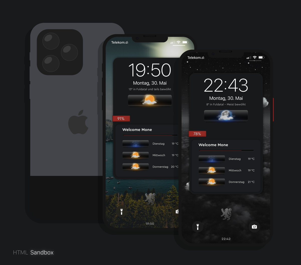 kleinmone's tweet image. Have now recreated one of my fairly old themes to Sandbox. Thanks to @fedepersiani for pointing out this theme, I had already forgotten about it 😄

@thewaytozion @Attairdu57slm 
#iNNOVATION #iOS156