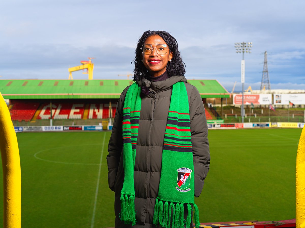 Here-ish/ Karla McDermott

Did you know there’s an African-American woman working for Glentoran today? Neither did we – until now! #WeAreGlentoran #COYG

"Now that we are HERE, there's no doubt – we’re Northern Irish and we’re HERE to stay. Uppa Glens!"

avilamedia.org/2022/05/30/her…