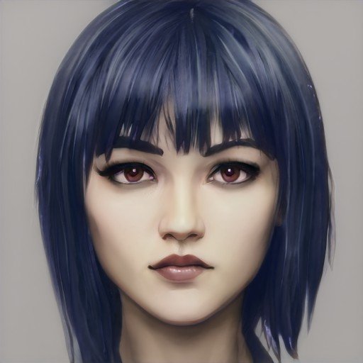 C_Aleksei_'s tweet photo. Rei Ayanami usando @Artbreeder, @josejesus8,#IAWizards, #InnovaccionVirtual https://t.co/QM1pb2s5vi