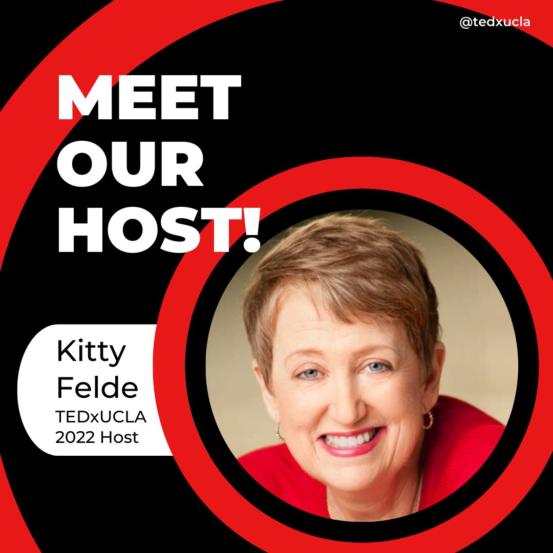 TEDxUCLA's tweet photo. Straddling the line between art and activism, Kitty Felde, is an award-winning public radio journalist. An eloquent speaker and passionate learner, we're lucky to have her as our host for TEDxUCLA 2022. https://t.co/9O8QeSZ4nb