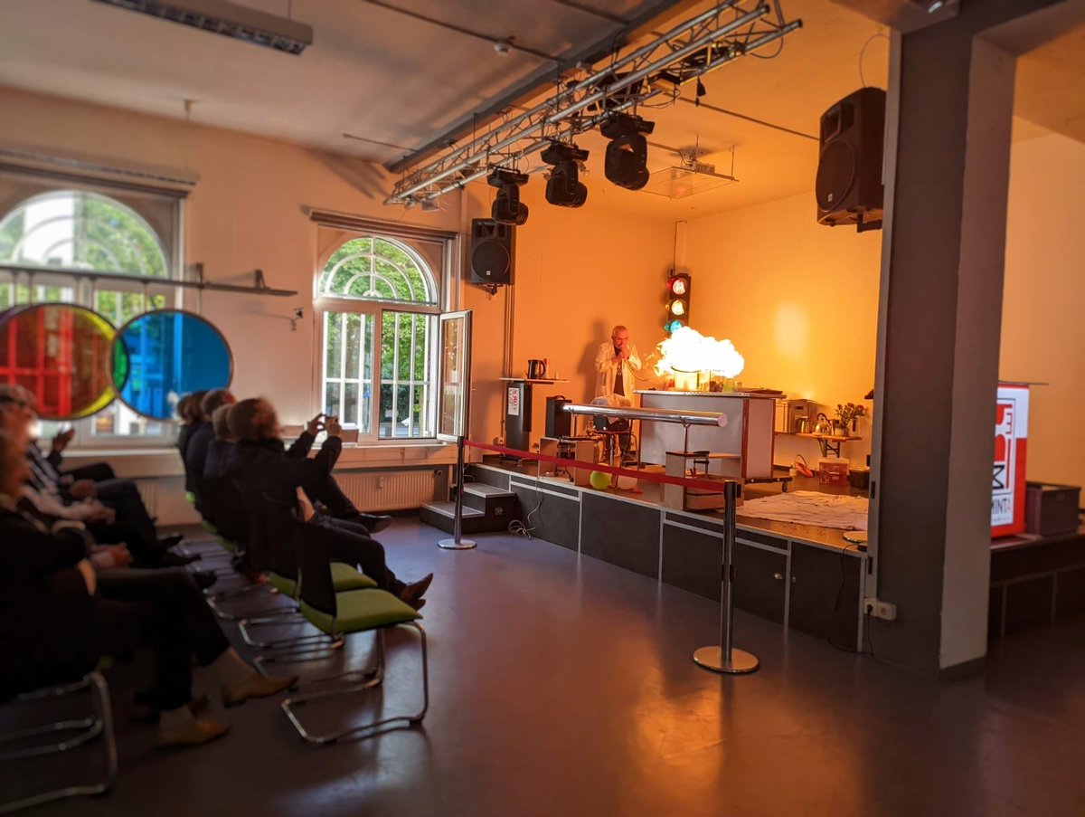 Heute Abend gab es wieder eine kleine #ScienceShow