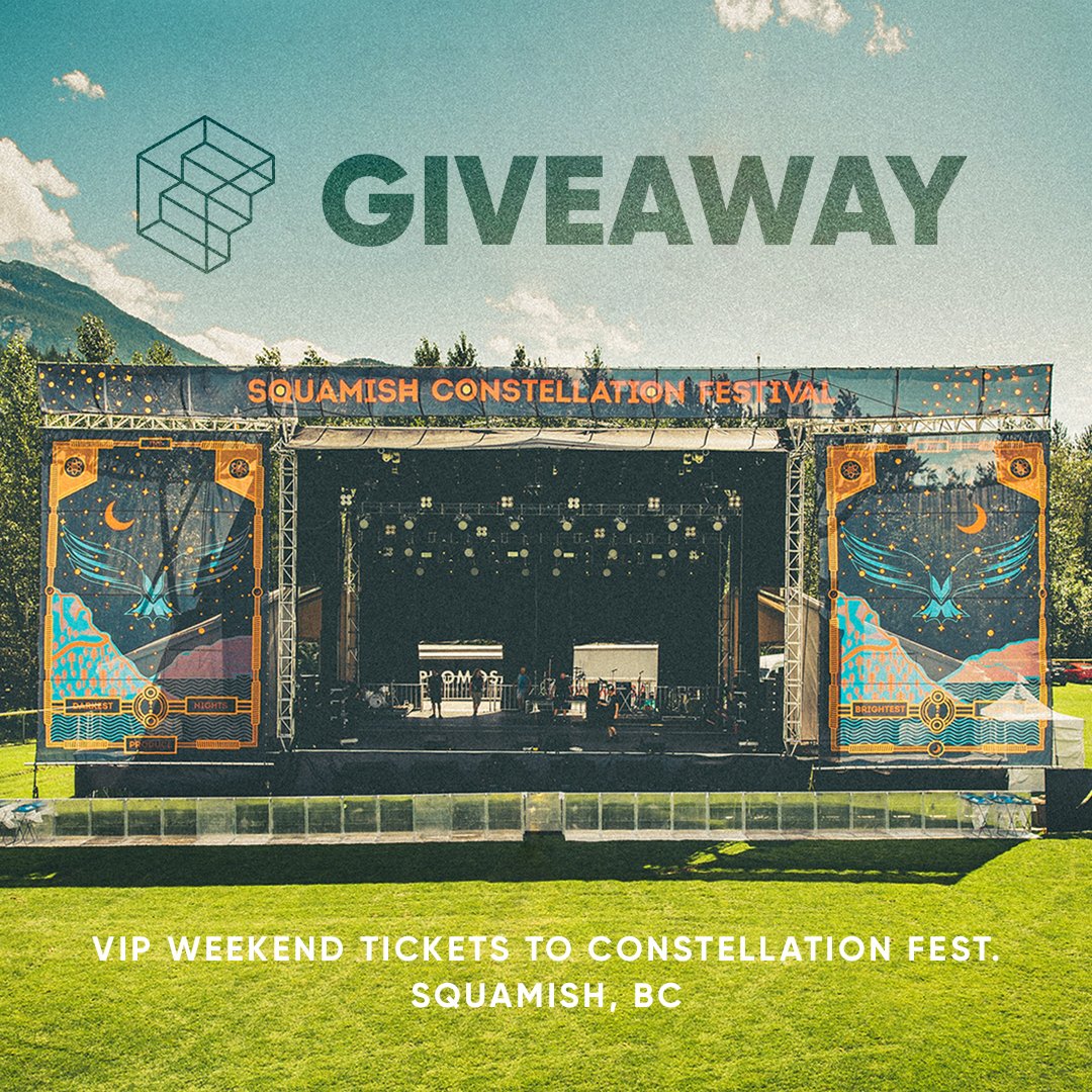 Hey BC buds! We're giving away 2 (two) sets of VIP Weekend tickets to Squamish Constellation Festival, taking place from July 22–24. All you have to do to enter is find this post on our Instagram (bit.ly/38YP57l) and follow the steps, good luck!

#GrownTrueInBC #Flowr