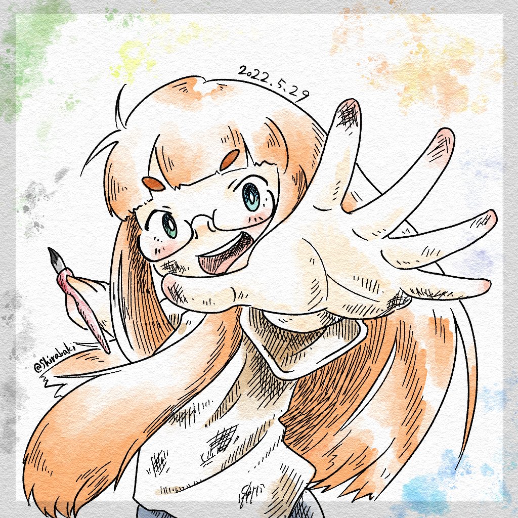 #今月描いた絵を晒そう 
そこそこ濃いのを久し振りに描いた5月〜 