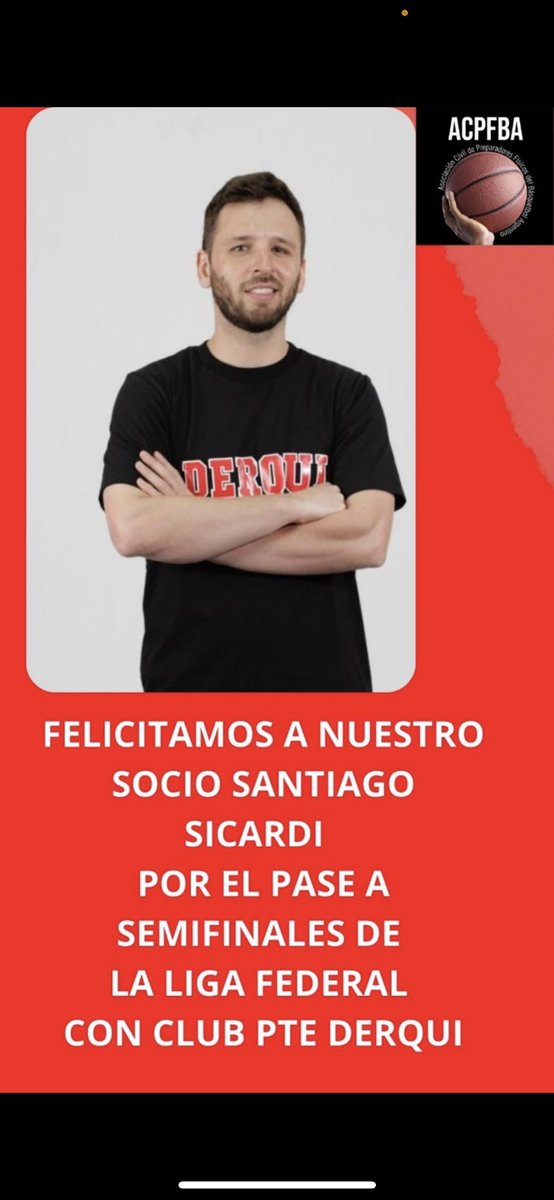 Asoc Civil Prep Físicos del Básquet Argentino (@acpfbarg) on Twitter photo 