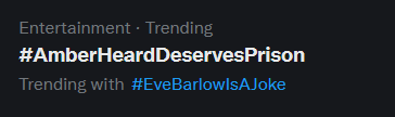 Throw em both in prison 💩💩#AmberHeardDeservesPrison #EveBarlowIsAJoke #AmberHeardIsAPsychopath #AmberTurd #WheresWaldman  #JusticeForJohnnyDepp #JohnnyDeppIsInnocent #JohnnyDeppVsAmberHeard
