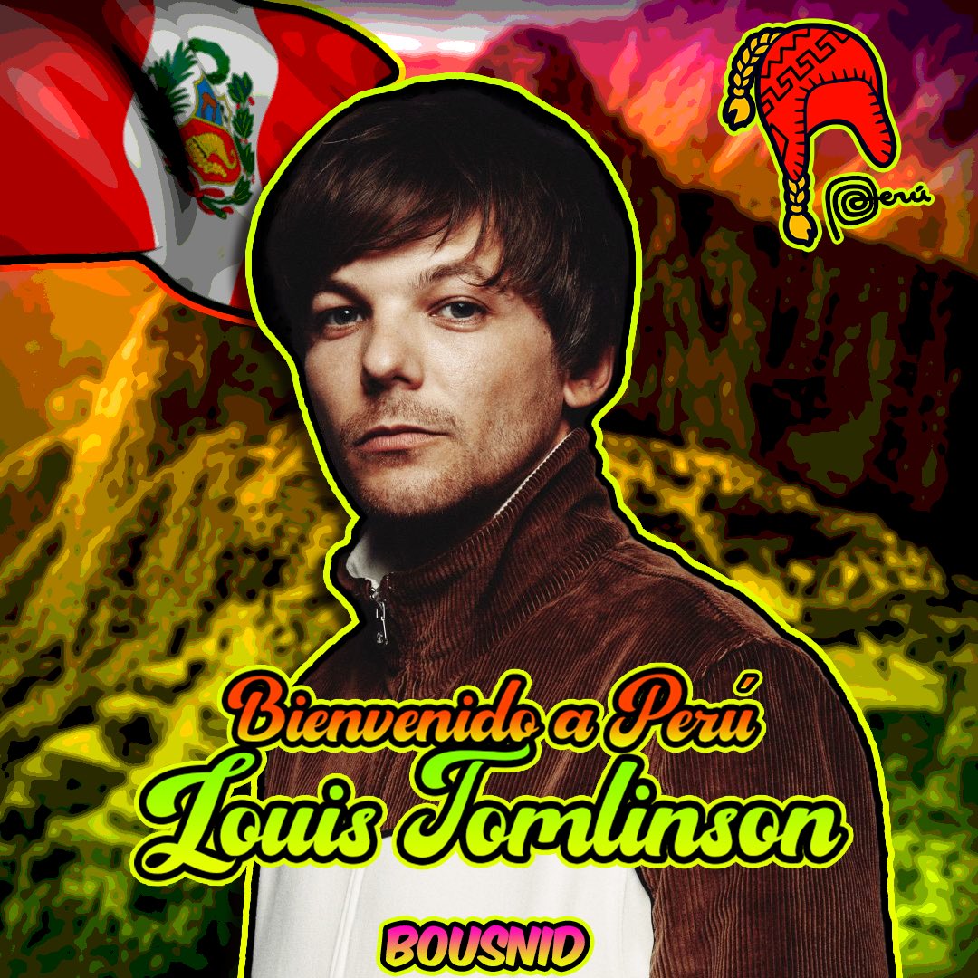 Bienvenido a Perú <a href="/Louis_Tomlinson/">Louis Tomlinson</a> 🇵🇪🙌🏻

#LouisTomlinsonenLima #LouisTomlinson 

instagram.com/p/CeMsbPtpQ4-/…