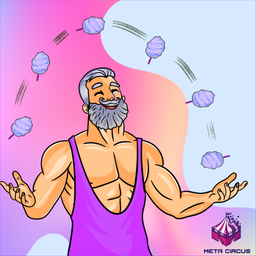 TheMetaCircus's tweet image. Jack’s Jugglers is the 1st @TheMetaCircus ultimate utility driven #NFT collection. The @JacksJugglers collection is filled with 1,000 diversified, individually custom crafted NFT’s that each have hand selected characteristics by our world-renowned ringmasters.
#ETH #MetaCircus