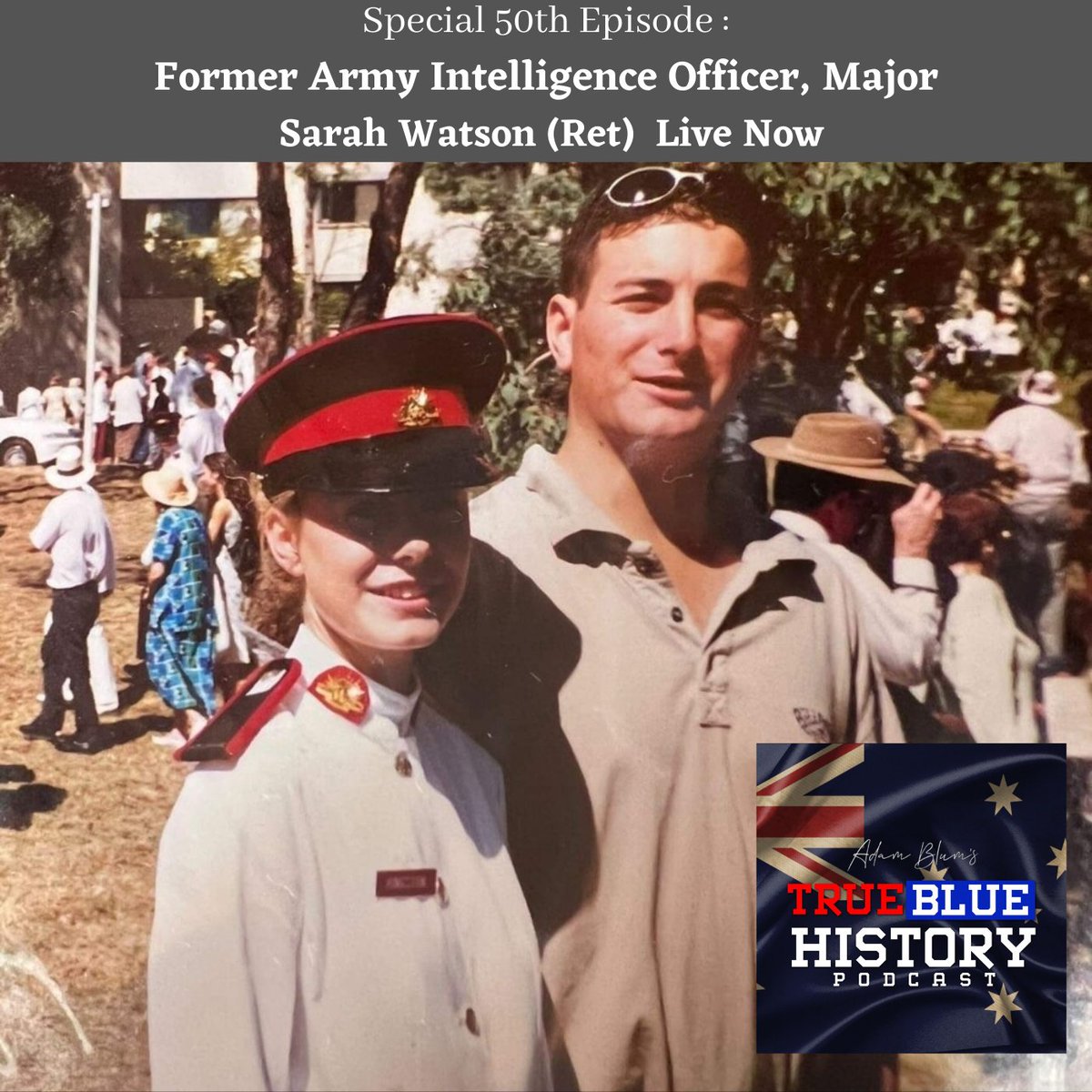 TrueBlueHistory's tweet photo. Latest Podcast LIVE Now with Former Army intelligence Officer Major Sarah Watson available on all podcast platforms.

Apple Podcasts 
Stitcher 
YouTube 
Spotify. https://t.co/KUoTdgIBCq