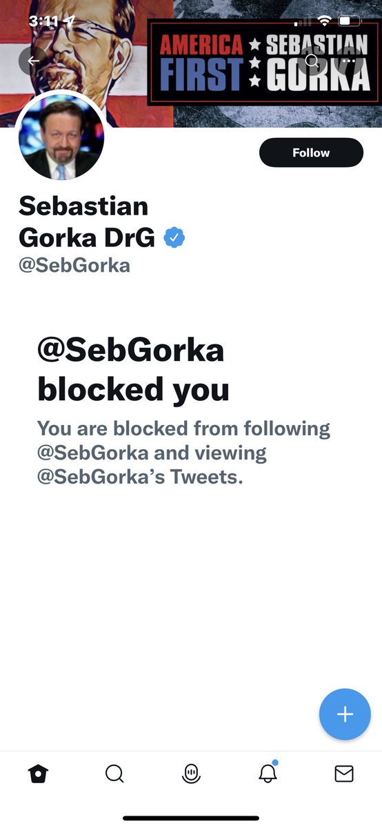 richardmarx's tweet photo. Someone please forward this to the psychotic coward known as Seb Gorka for me: “Tell me you’re impotent without telling me you’re impotent.” https://t.co/Hj7M5cGbxv