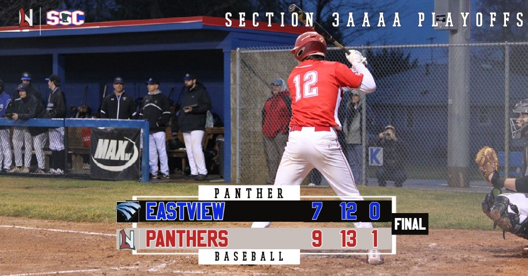 WALK-OFF GRAND SLAM WIN!

Freshman OF Teddy Juaire ropes the game-winner over the right field fence to send the Panthers into the second round of playoffs. 

Next game is Wednesday against the winner of Rosemount/Burnsville.

#NorthBaseball