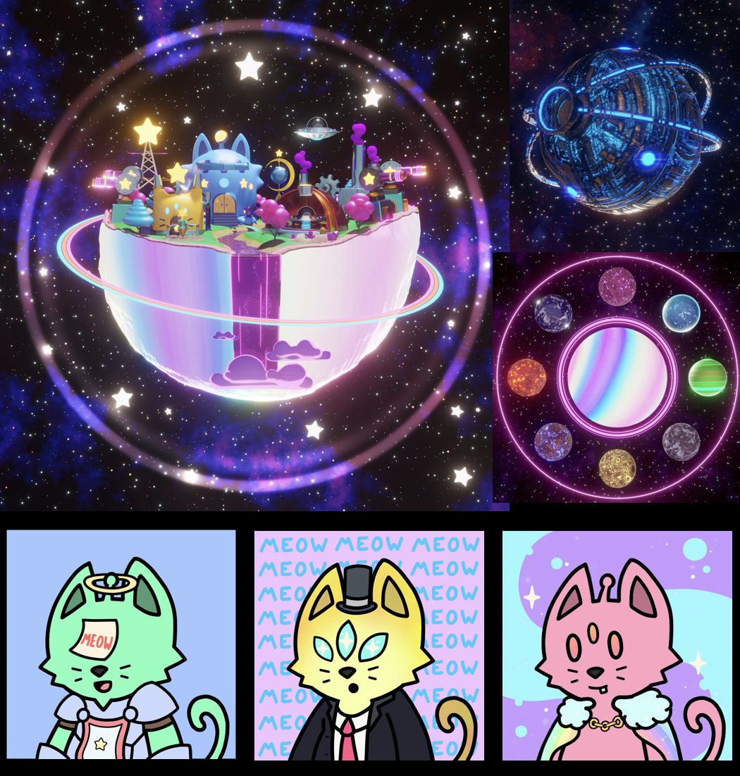 voudharry's tweet photo. 🌏 Definition of @Cosmicverse_  : "an Earth strategy game where owners build, upgrade and decorate their planets! 🔨🛠️
😼 @CosmicCats_ automatically get the Whitelist! "
🐈🐈‍⬛🐈 Hodl 3 Cats allow you to claim a free #Cosmicverse planet. 
#GetCosmic https://t.co/DCdhAzHaco