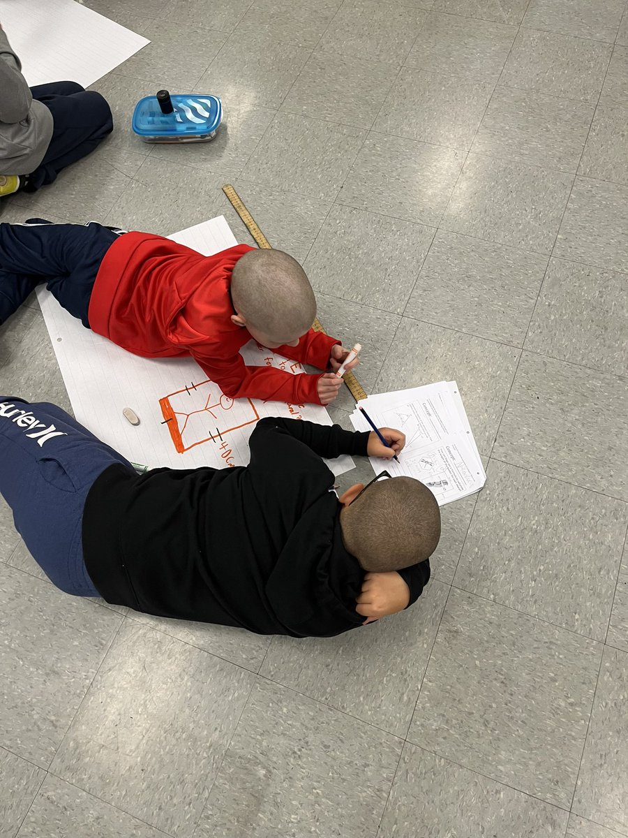 SuperbSixes's tweet photo. Math review but this time the Grade 6s get to be the teachers. Ask me about my concept and this project. #GordFord https://t.co/PMJSINYPGB