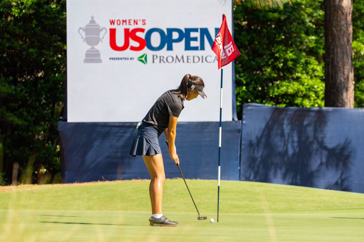 GSGA's tweet photo. 🇺🇸⛳️

Tee times have been announced for the @uswomensopen! Can’t wait to cheer on the two Georgians in the field 🍑

Amanda Doherty | Rd. 1 - 7:48 a.m. (1) / Rd. 2 - 1:03 p.m. (9)

Sara Im | Rd. 1 - 1:03 p.m. (9) / Rd. 2 - 7:48 a.m. (1)

https://t.co/mJw4tTadmg https://t.co/FPRb8tdc88