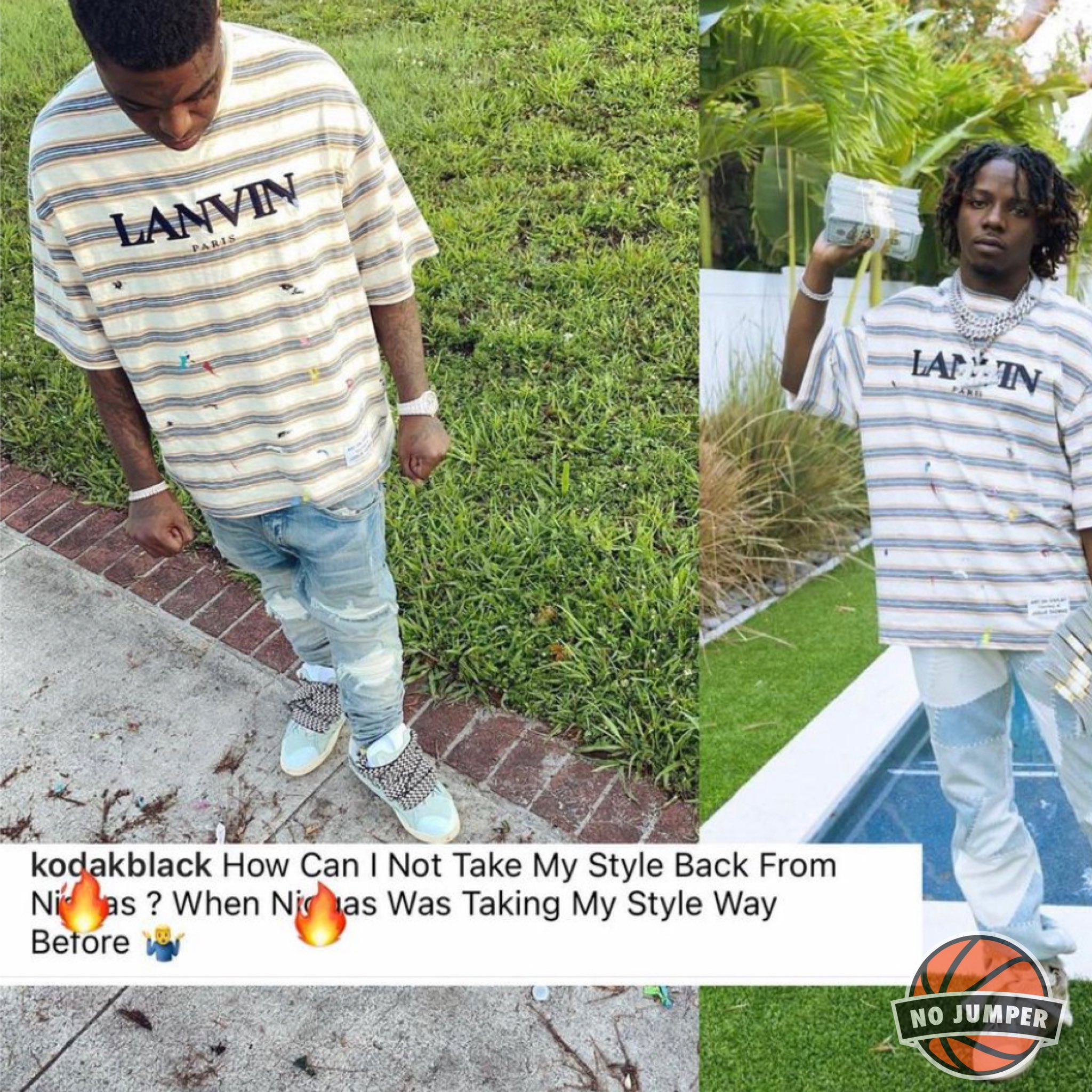 cwalk 🖤🚶🏾‍♂️ on Twitter "RT nojumper Kodak speaks on fans saying he copied Jackboy outfit