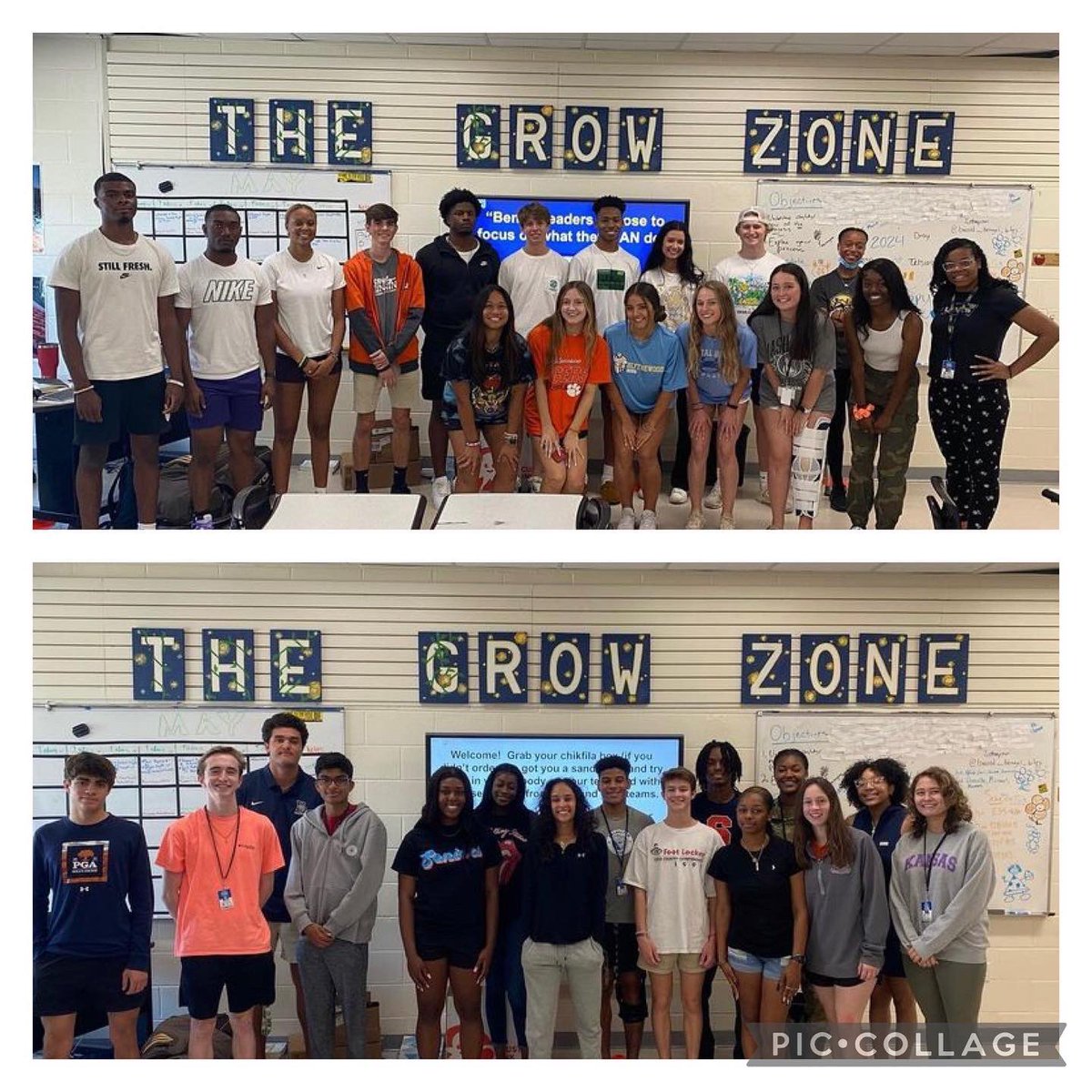 DrMrCoachE's tweet photo. 75+ participated in one of our student leadership development groups- sports and arts.
For us, โYouโre good. Youโre a leader now,โ isnโt enough. Our school tries to support young people interested in increasing their impact on others.
#CaptainClass #BeYou https://t.co/r2TUAV6rAX